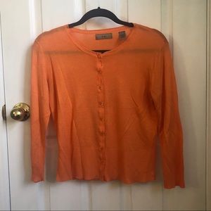 i.e. orange sherbet cardigan Small